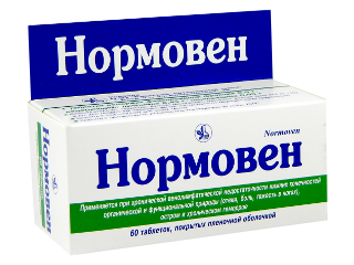 Normoven 450 mg/50 mg comprimate filmate