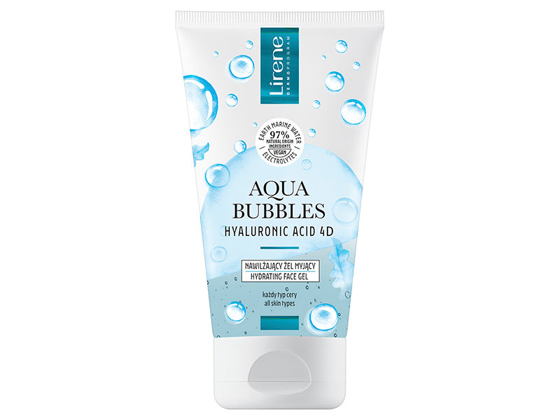 Dr Irena Eris Lirene Lirene Aqua Bubbles Gel pu fata 150ml E07695 150 ml
