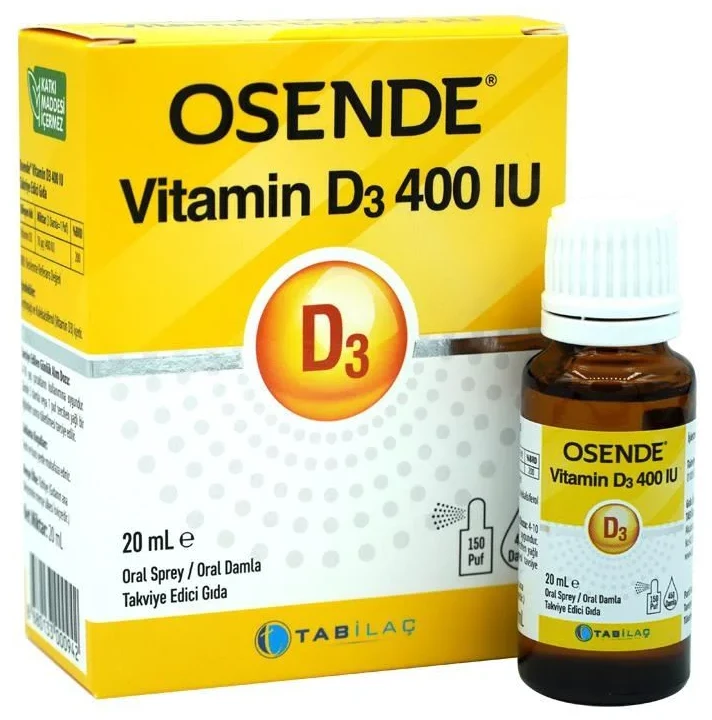 Tab Ilac Vit. D3 400 UI + Vit.A 20 ml