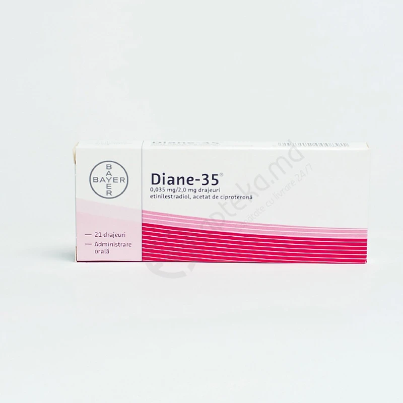 Diane-35 0,035 mg/2 mg drajeuri