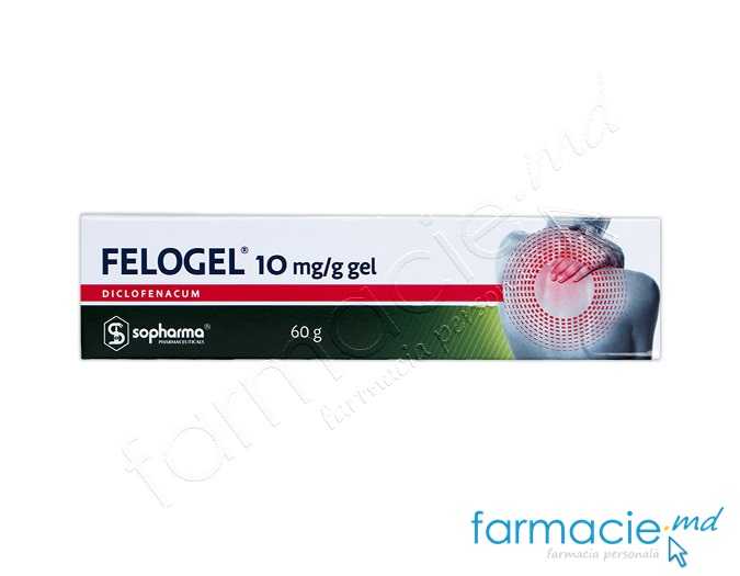 Felogel 10 mg/g / 60 g gel
