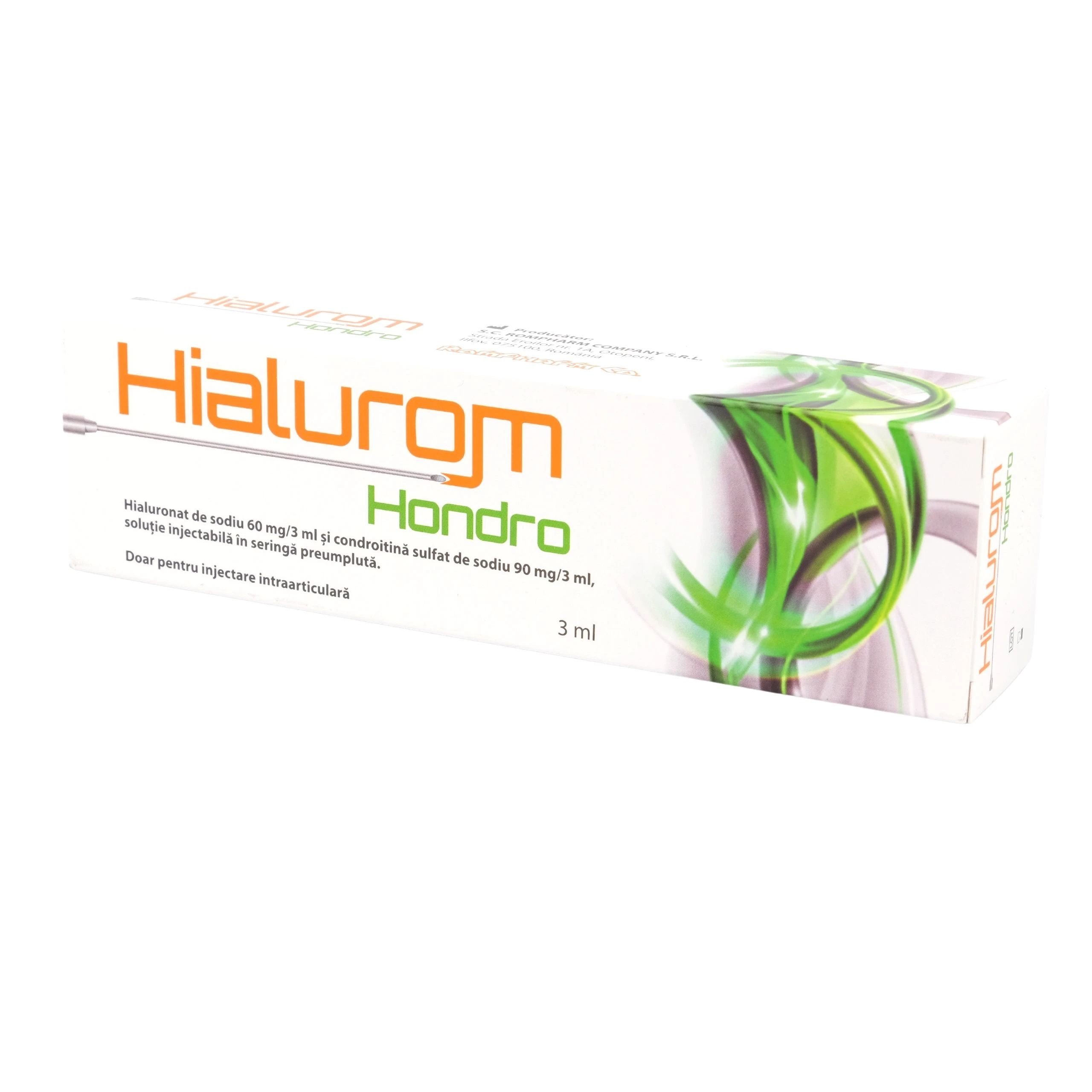Hialurom Hondro 60 мг/3 мл + 90 мг/3 мл шприц предзаполненный
