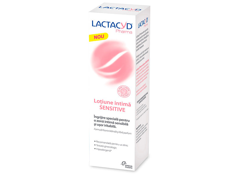 Omega Hipocrate Lactacyd Sensitive pharma 250ml 250 ml