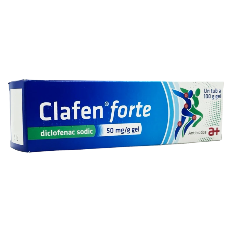 Clafen Forte 50 mg/g gel 50 mg/g / 100 g gel
