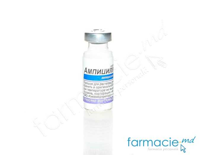 Ampicillin 1 g pulbere pentru soluţie injectabilă