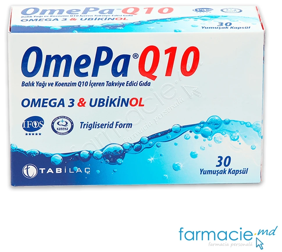 Tab Ilac Omega 3 100 mg + CoQ10 N30 caps