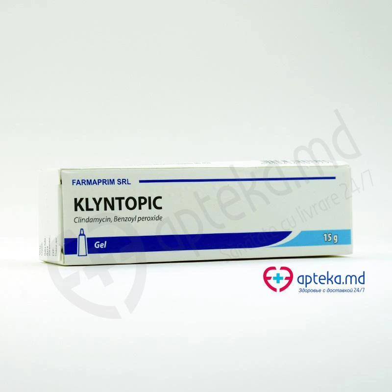 Klyntopic 10 mg/50 mg/g / 15 g gel