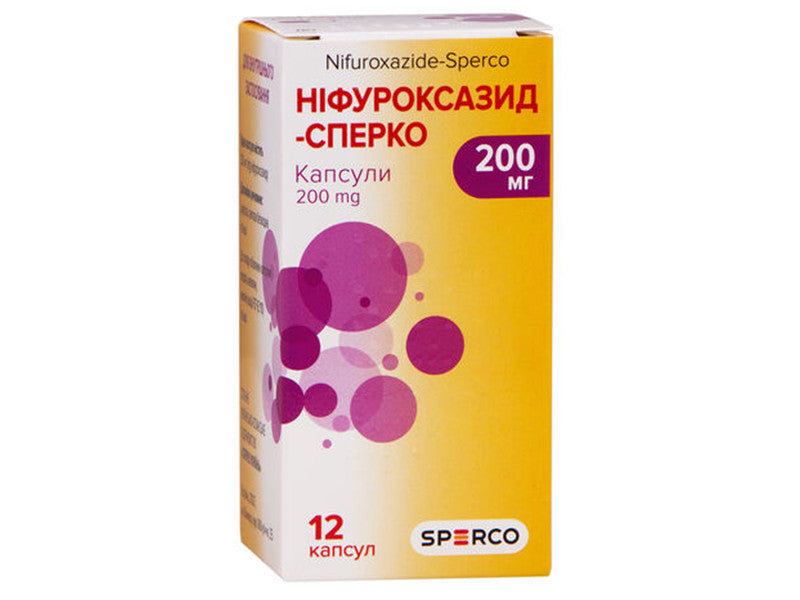 Nifuroxazid-Sperco 200 mg capsule