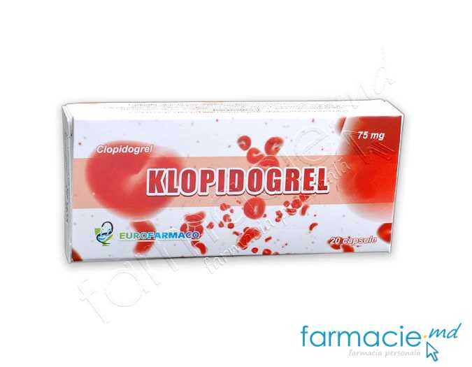 Klopidogrel 75 mg capsule
