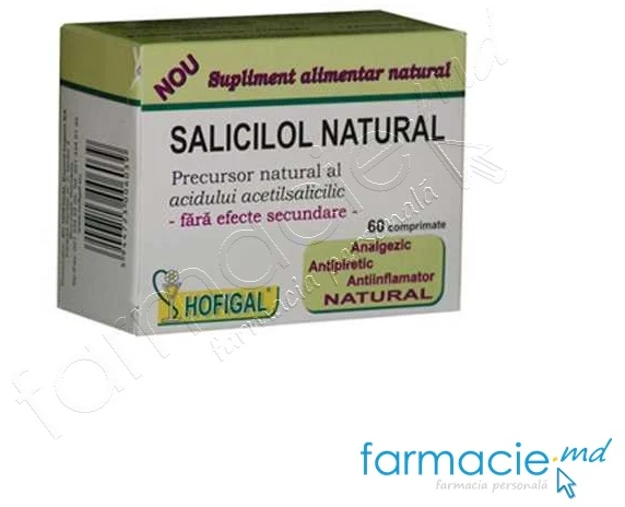 Natural Salicilol - comprimate