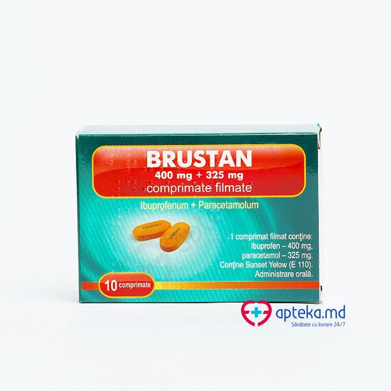 Brustan 400 mg/325 mg comprimate filmate