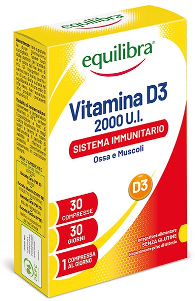 Equilibra Vit. D3 2000 UI + Vit.A