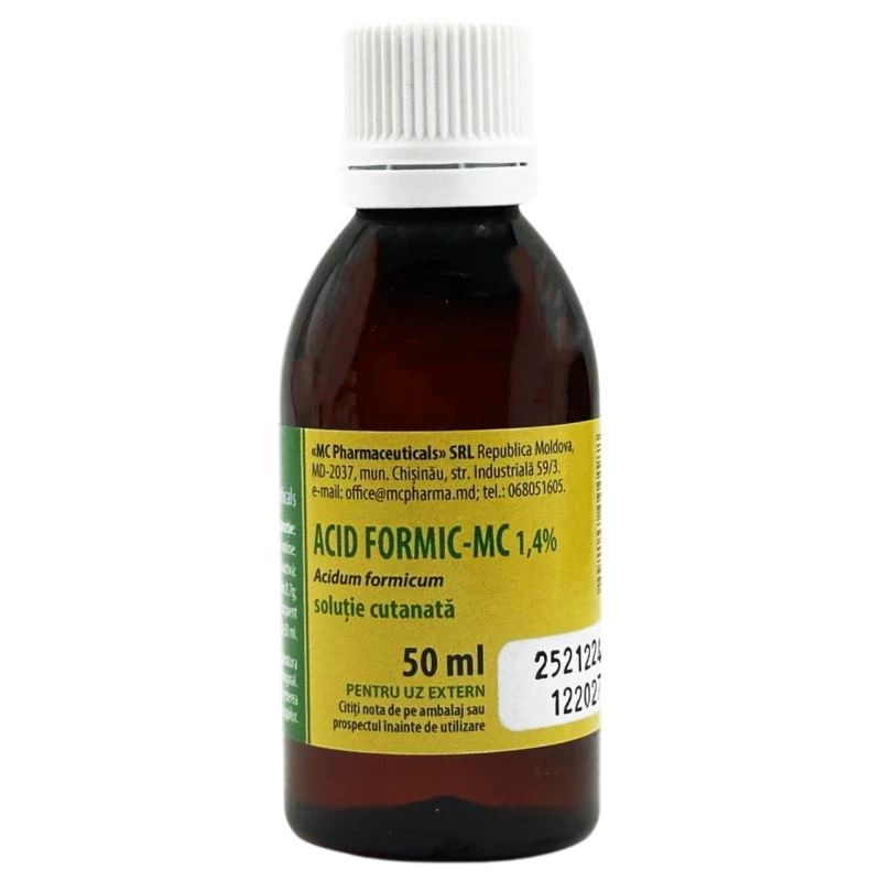 Муравьиный спирт (Acid formic) 1,4% 50 мл