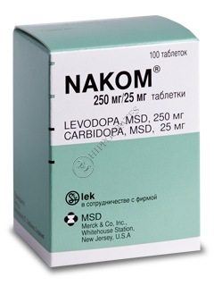 Nakom 250 mg/25 mg comprimate