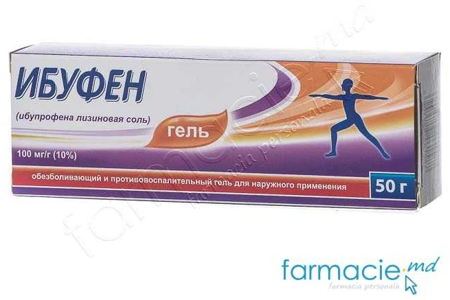 Ibufen 100 mg/g / 50 g gel