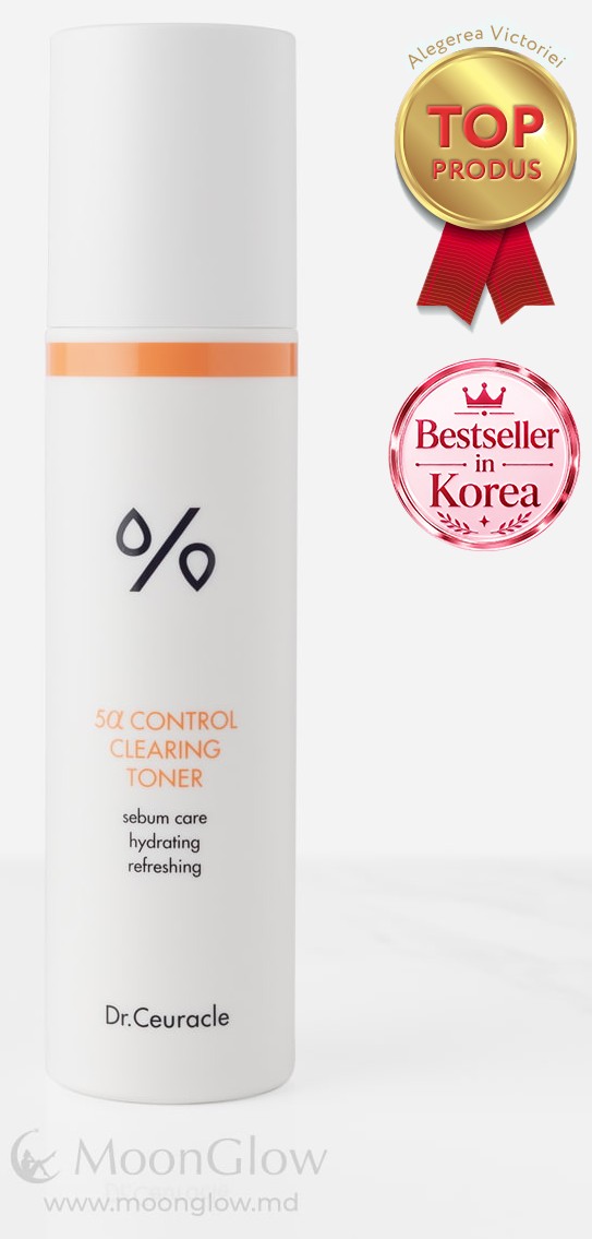 Toner hidratant, antisebum Dr.Ceuracle 5α Control Clearing Toner 120ml