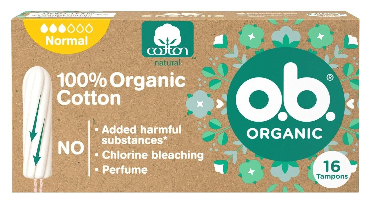 o.b. Tampoane OB Organic Normal, 16 buc.