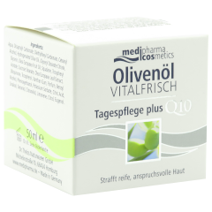 Dr.Theiss MPH Olivenöl Vitalfrisch + Q10 de zi 50 ml Cremă 1 comp