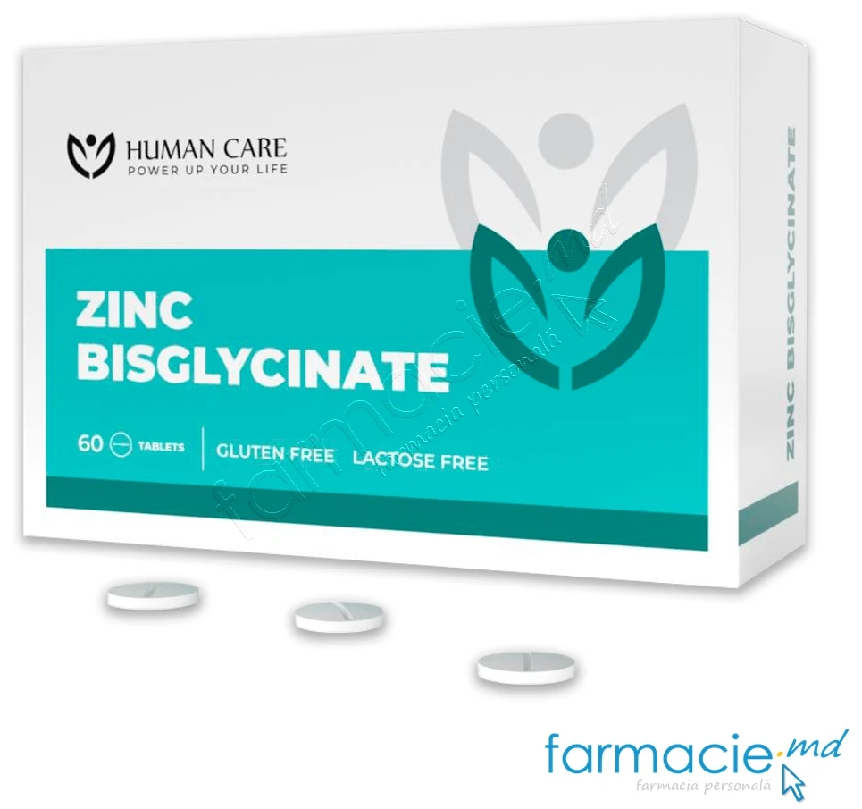 Human Care Zinc bisglicinat 15 mg N60