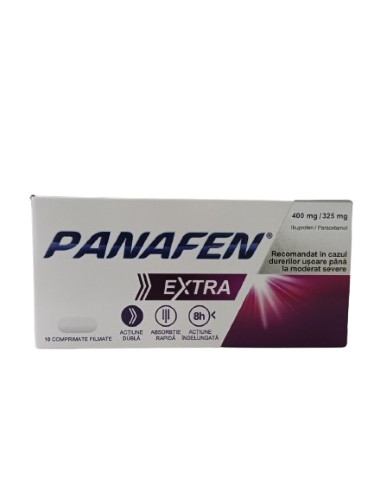 Panafen Extra 400 mg/325 mg comprimate filmate 400 mg/325 mg comprimate filmate