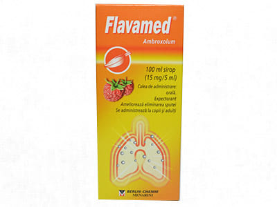 Flavamed 15 mg/5 ml / 100 ml sirop