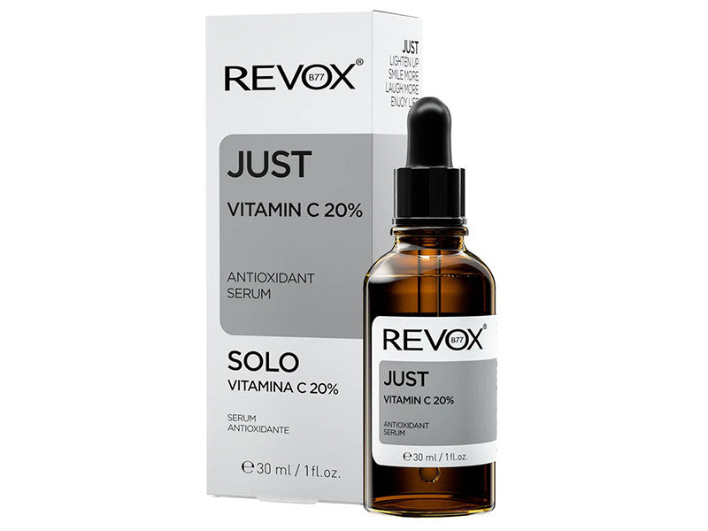 REVOX Just Vitamina C 20% antioxidant pu fata si git 30ml Ser 30 ml