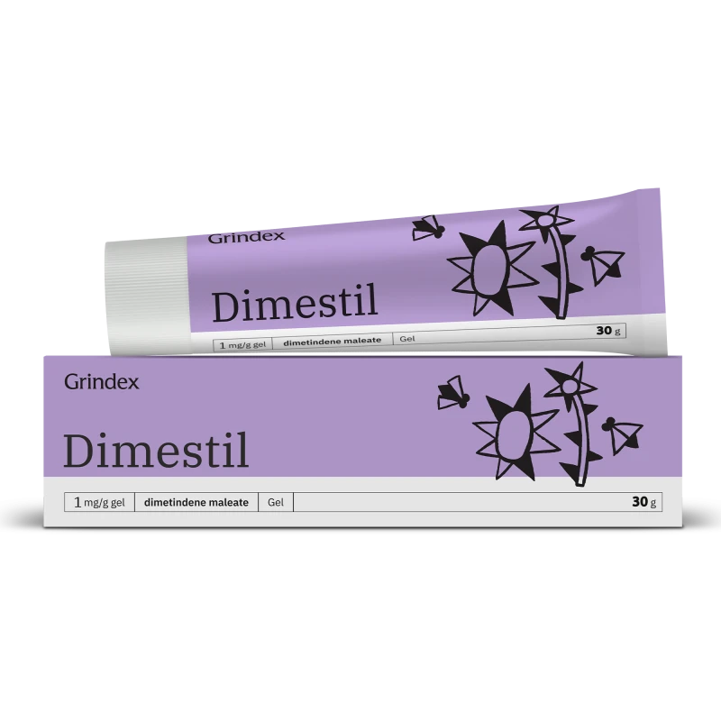 Dimestil 1 mg/g / 30 g gel