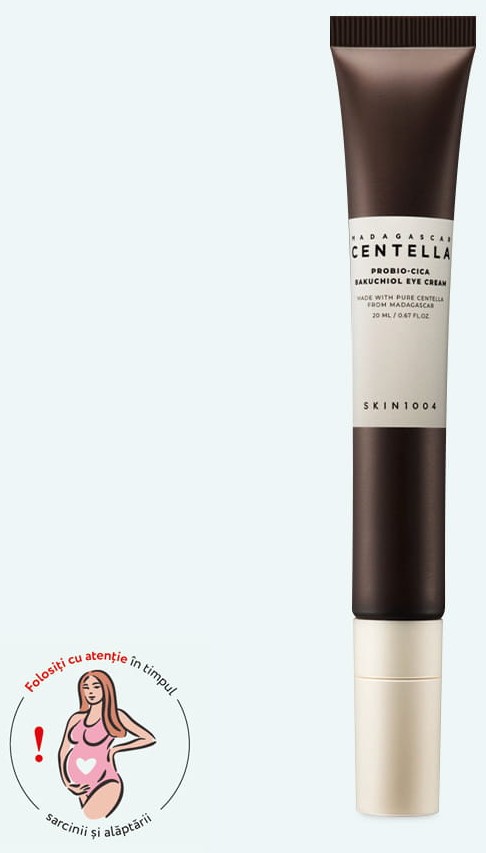 Cremă pentru ochi cu bacuchiol SKIN1004 Madagascar Centella Probio-Cica Bakuchiol Eye Cream 20ml