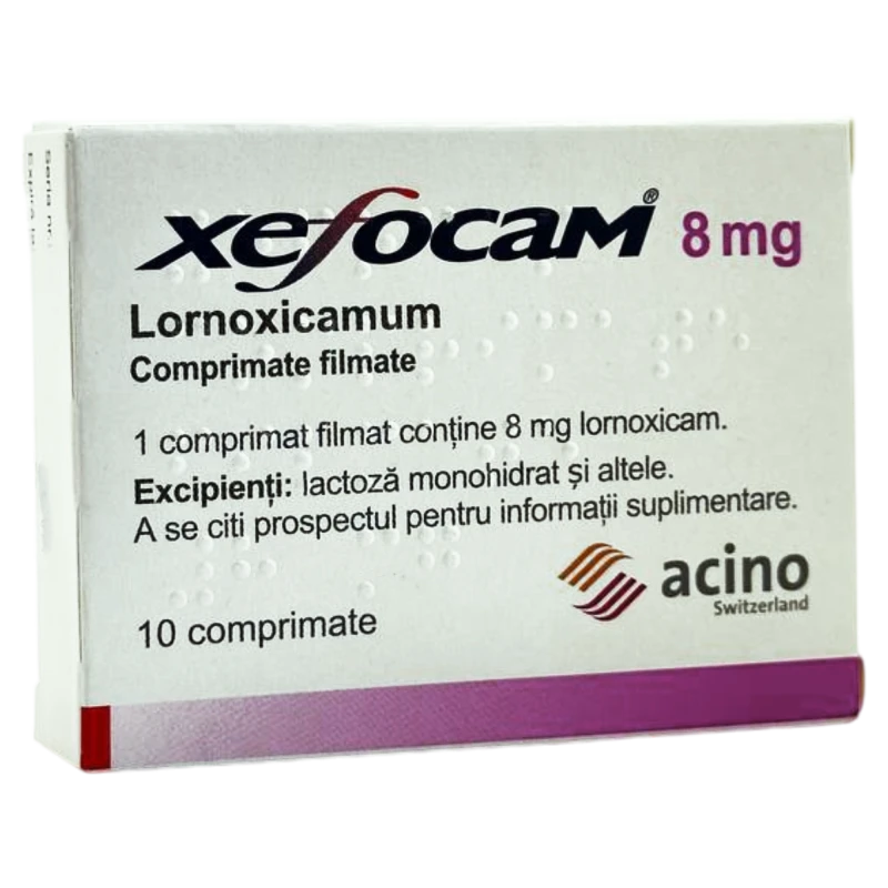 Xefocam 8 mg comprimate filmate