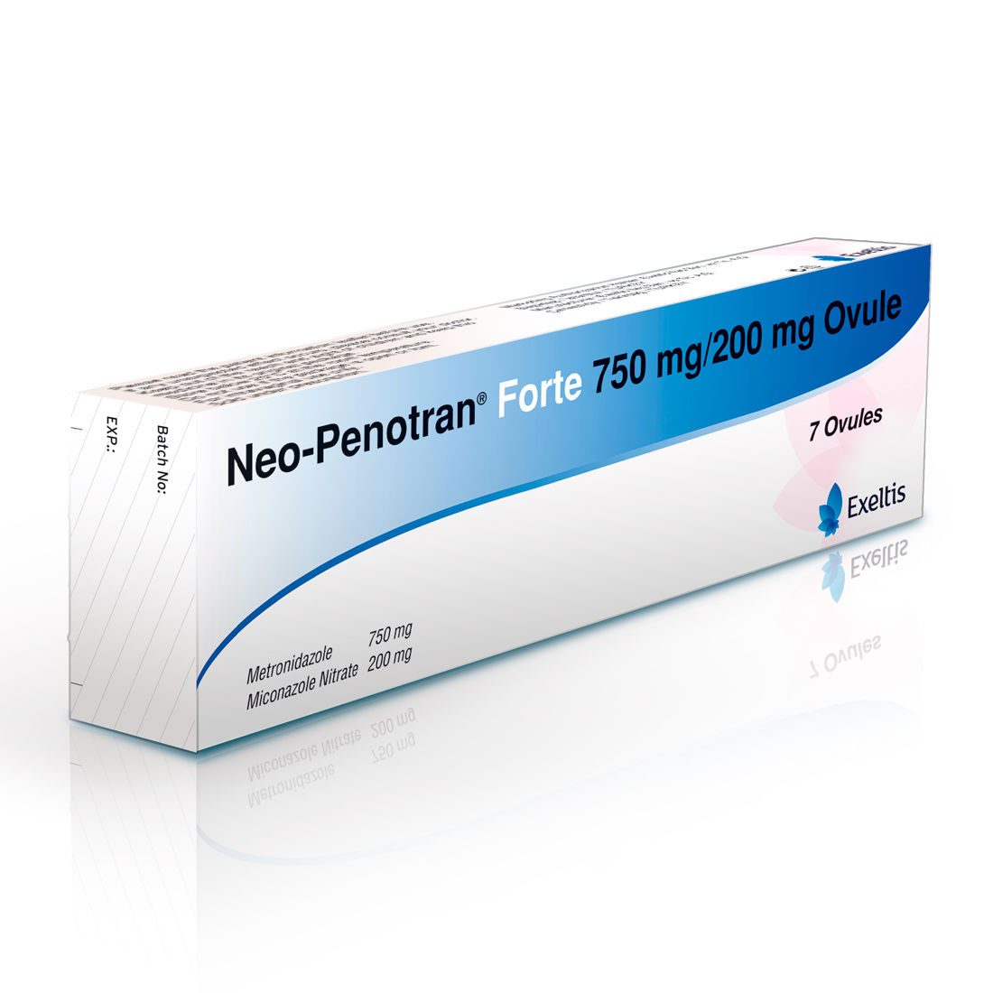 Neo-Penotran Forte 750 mg/200 mg ovule