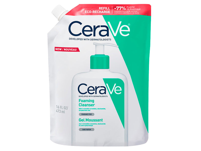 CeraVe Gel de curatare spumant piele normal-mixta rezerva 473m 473 ml
