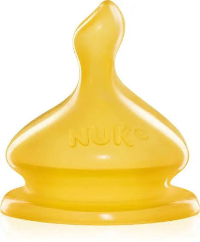 NUK Tetină latex pentru 6+ luni mărimea M FC 713154 / 71324 Loțiune