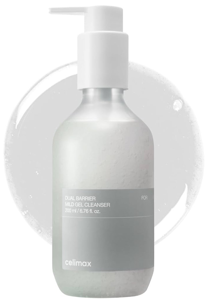 Gel pentru curatarea tenului Celimax, Dual Barrier Mild Gel Cleanser, 200 ml