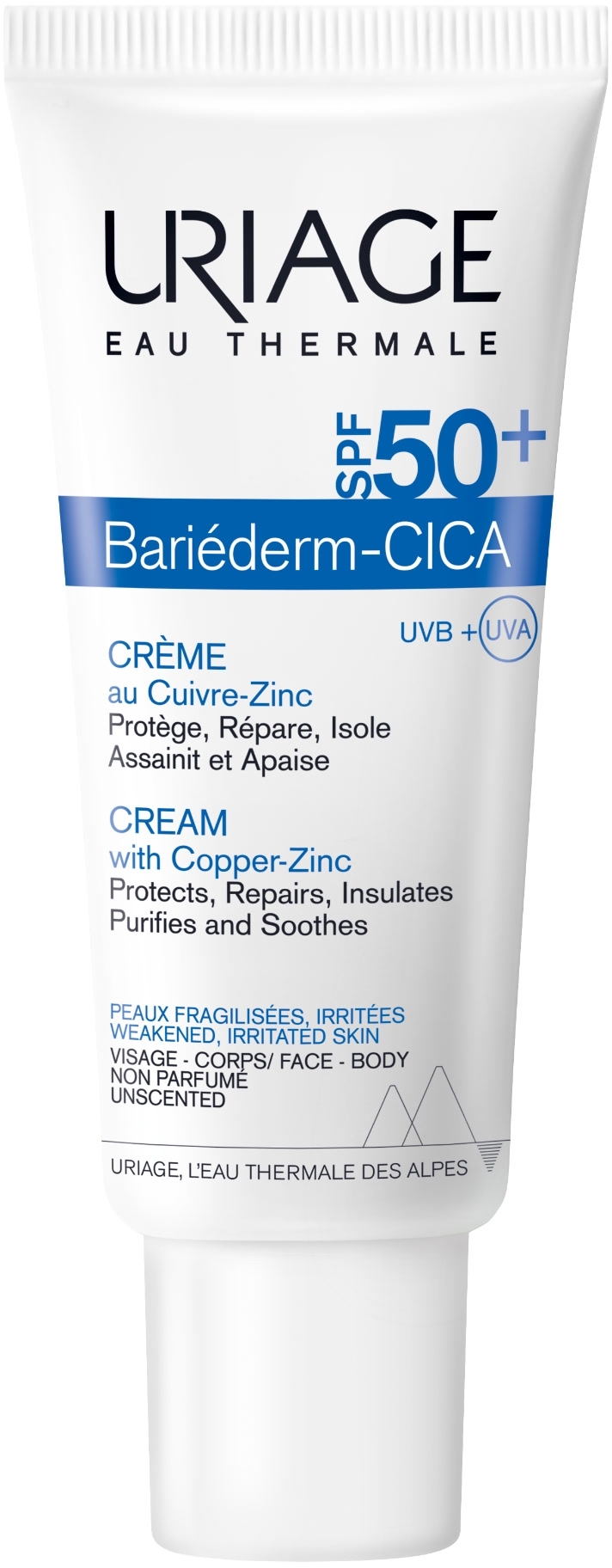 Uriage Bariederm Cica reparatoare SPF50 Cremă 40 ml