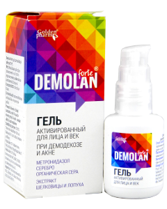 Golden-Farm Demolan forte gel pentru pleoape gel 30 ml 1 comp