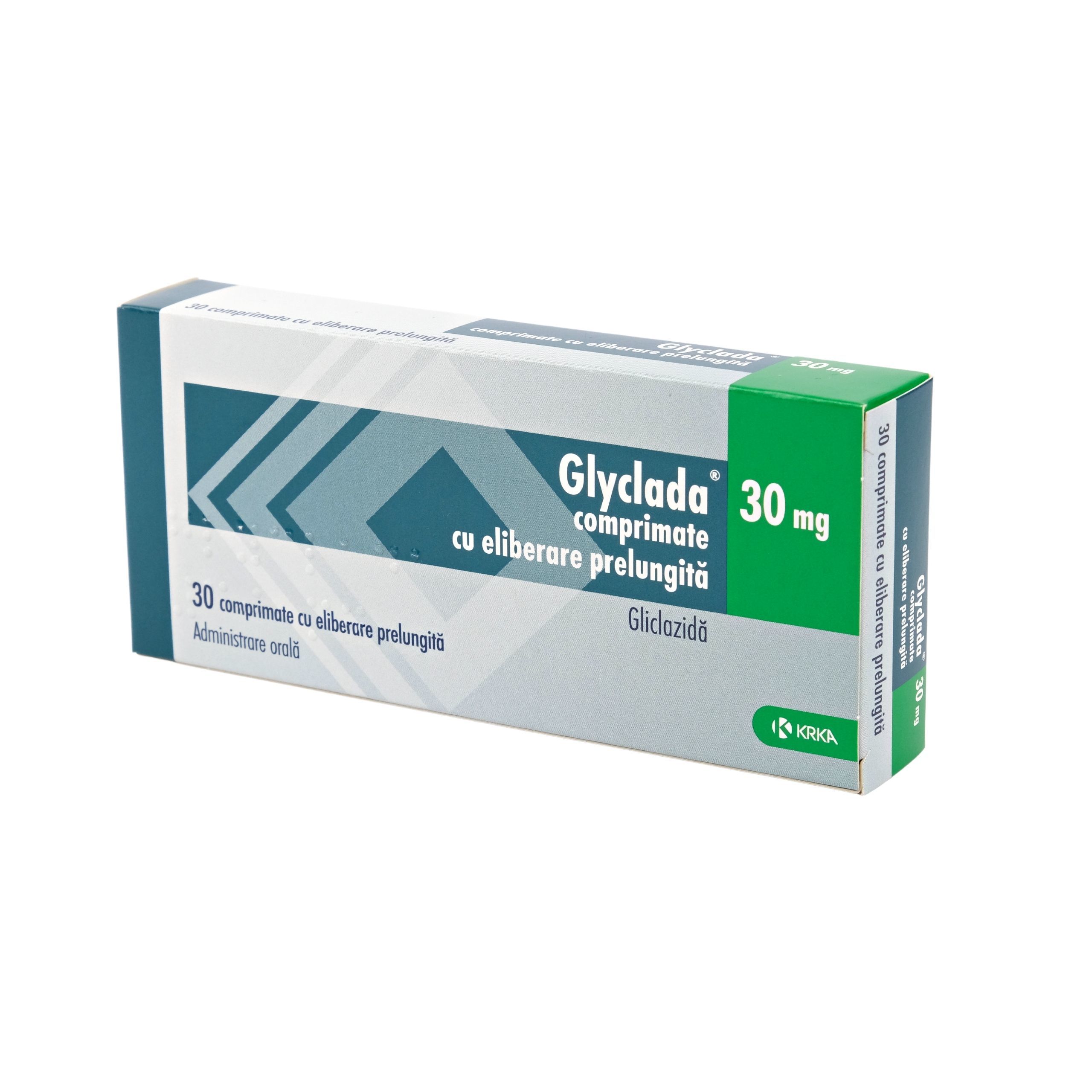 Glyclada 30 mg comprimate cu eliberare prelungită