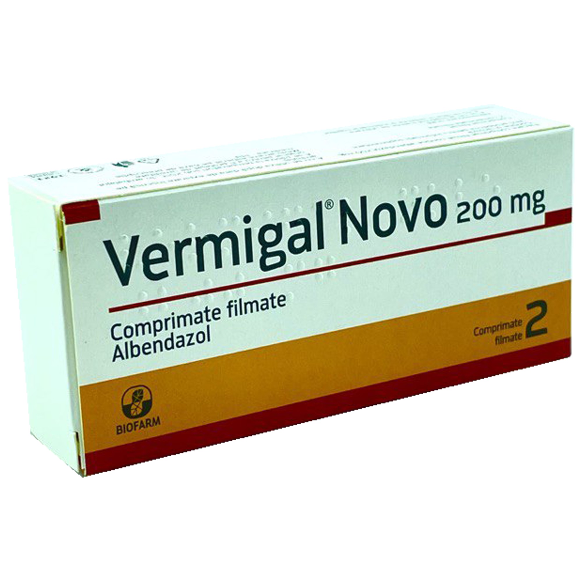 Vermigal Novo 200 mg comprimate filmate 200 mg comprimate filmate