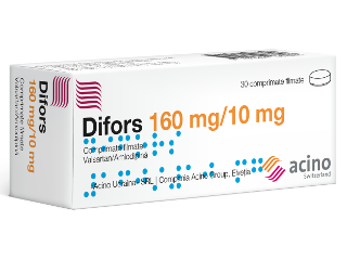 Difors 160 mg/10 mg comprimate filmate