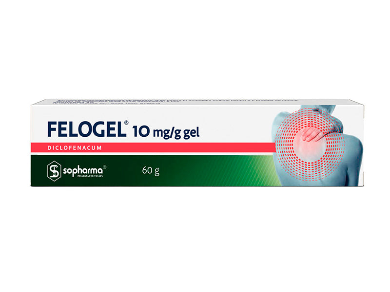 Felogel 10 mg/g / 60 g gel