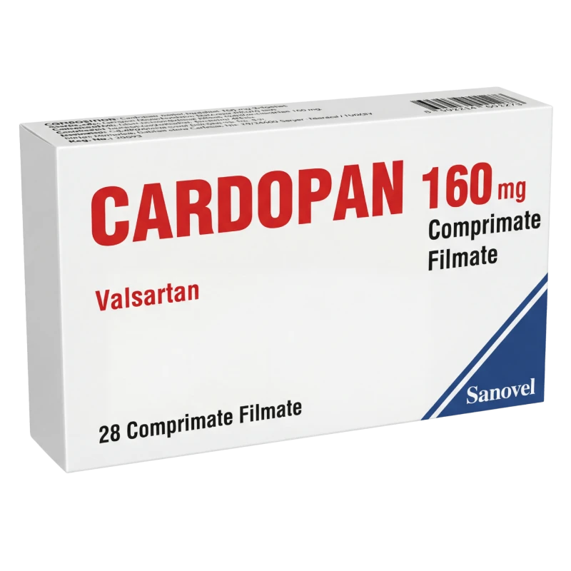 Cardopan 160 mg comprimate filmate