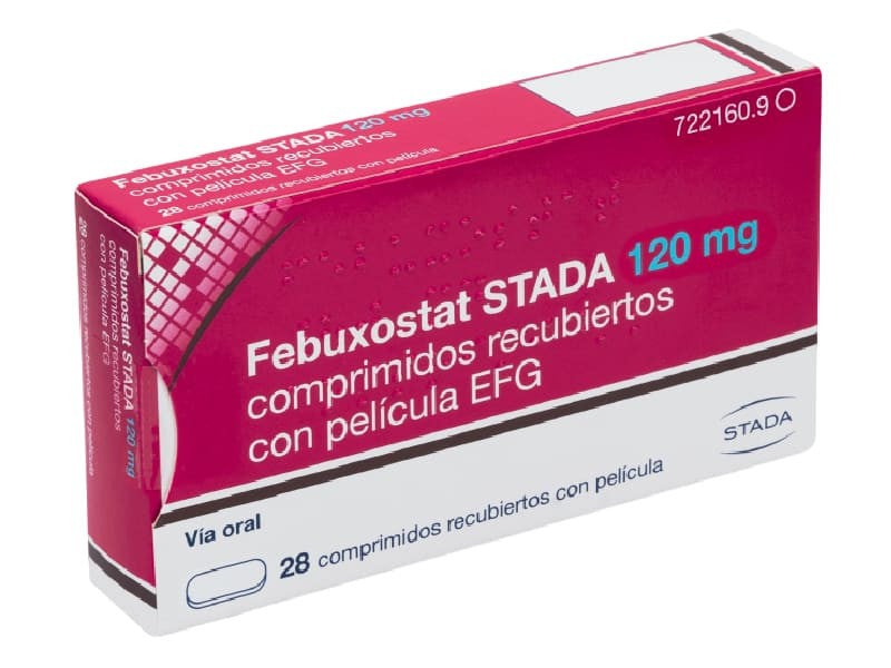 Febuxostat STADA 120 mg comprimate filmate