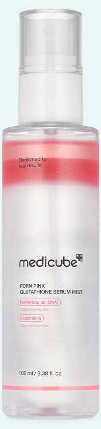 Medicube, PDRN Pink Glutathione Serum Mist, 100 ml
