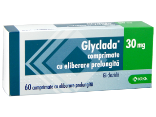 Glyclada 30 mg comprimate cu eliberare prelungită