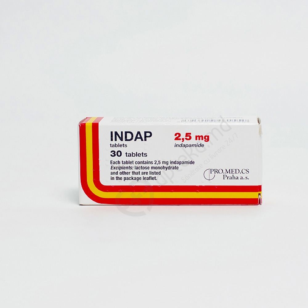 Indap 2,5 mg comprimate