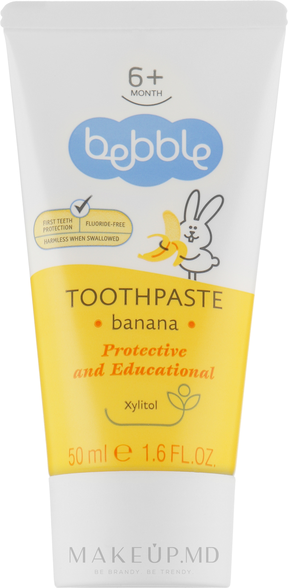 Bebble Зубная паста "Банан" Bebble Toothpaste Banana 50 ml