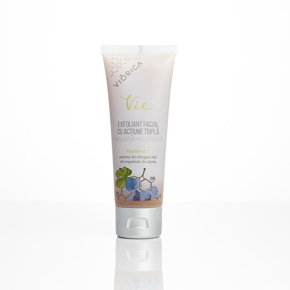 Viorica exfoliant-facial-cu-acțiune-triplă Exfoliant