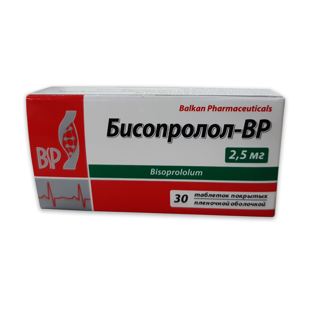 Bisoprolol-BP 2,5 mg comprimate filmate