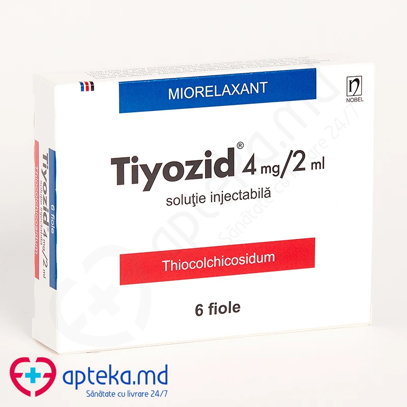 Tiyozid 4 mg/2 ml soluţie injectabilă