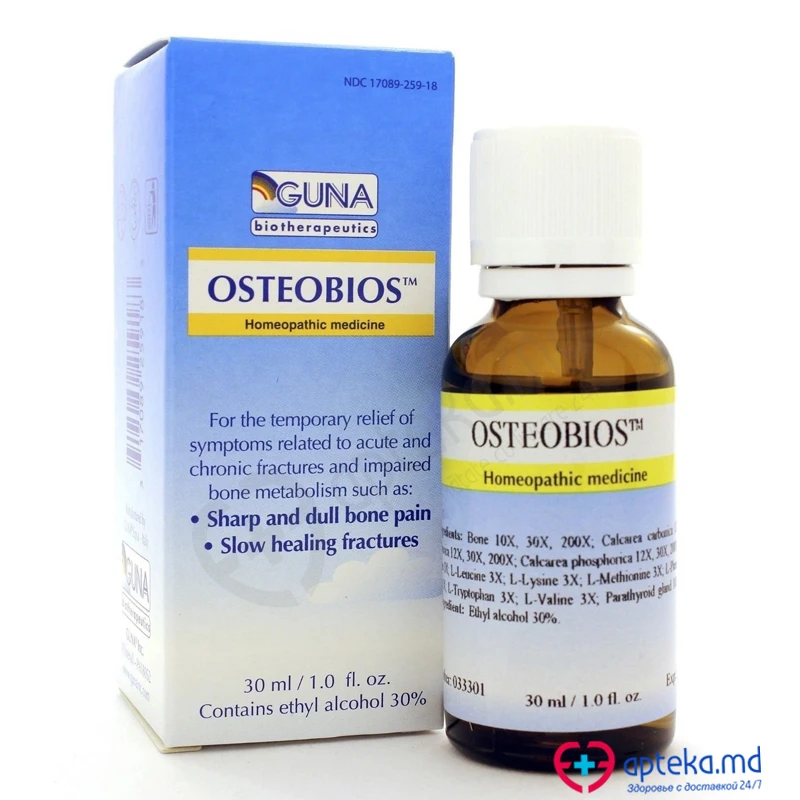 Osteobios 30 ml picături orale homeopate