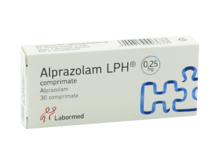 Alprazolam LPH 0,25 mg 0.25 mg comprimate